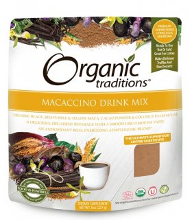 Organic Traditions Macaccino Drink Mix