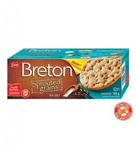 Sprouted Grains Crackers Sea Salt
